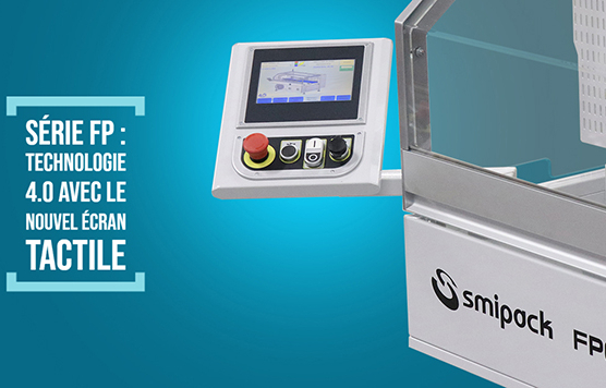 Moniteur à écran tactile 7’’ sur la gamme de soudeuses en L FP Moniteur à écran tactile 7’’ sur la gamme de soudeuses en L FP